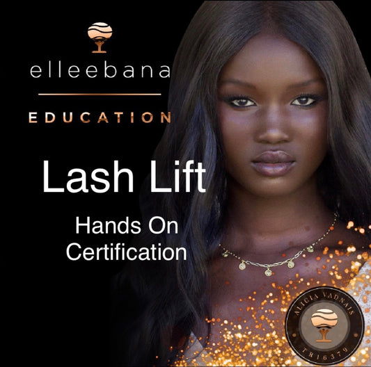 Elleebana One Shot Lash Lift Training- Benson